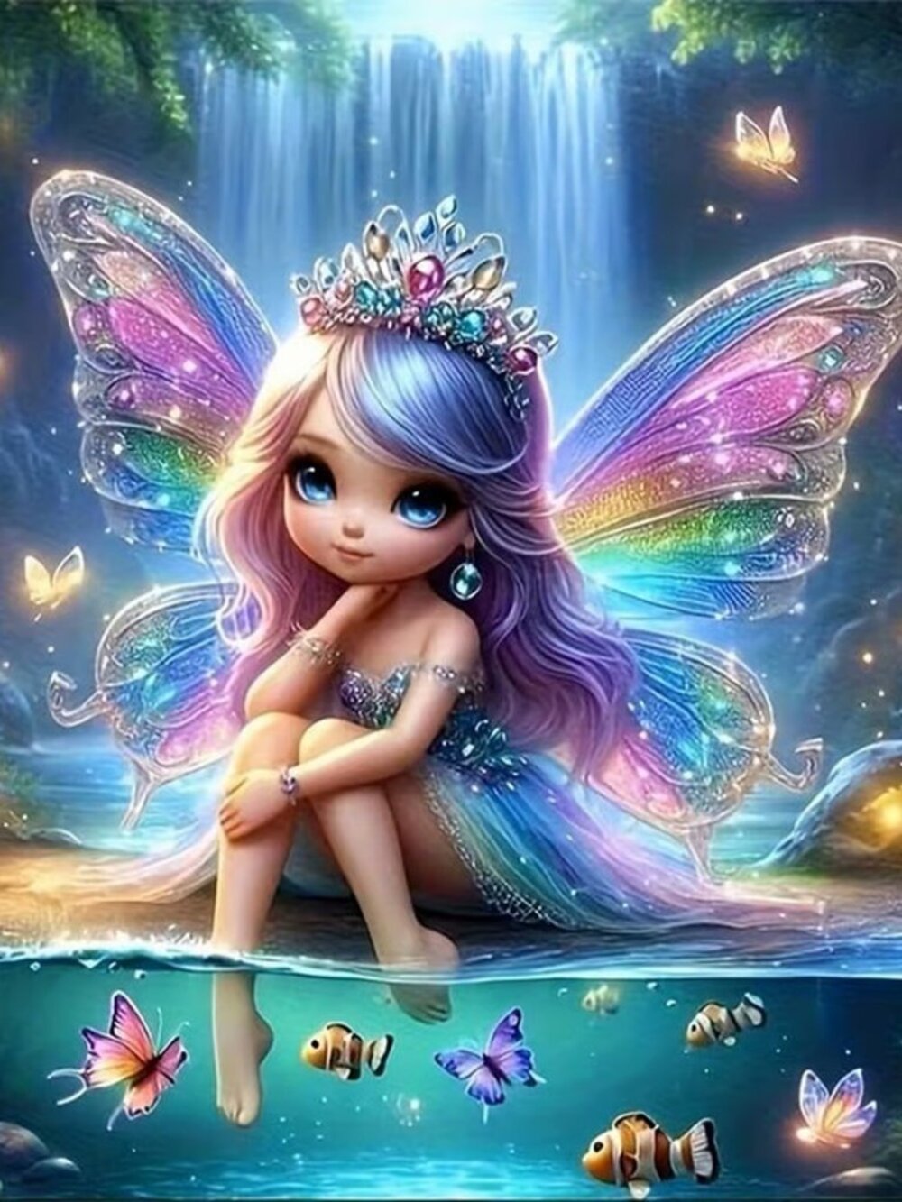 Fairy Girl Diamond Painting Kit